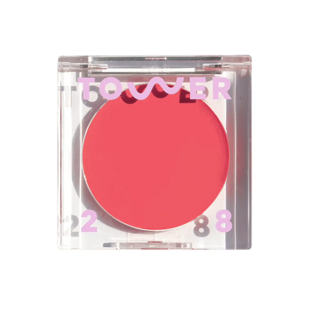 Tower 28 Beauty's BeachPlease Cream Blush in the shade Happy Hour