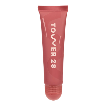 Red Bean Mochi [The Tower 28 Beauty LipSoftie® Lip Treatment in the shade Red Bean Mochi]